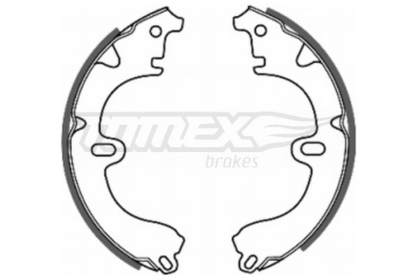 TOMEX Brakes Bremsbackensatz